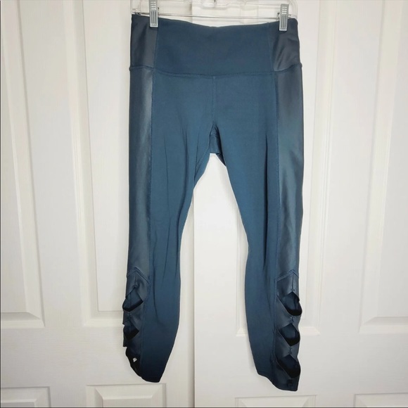 Athleta Women’s 7/8 Cobra Tights/Legging in Abyss. Sz M - Picture 2 of 10